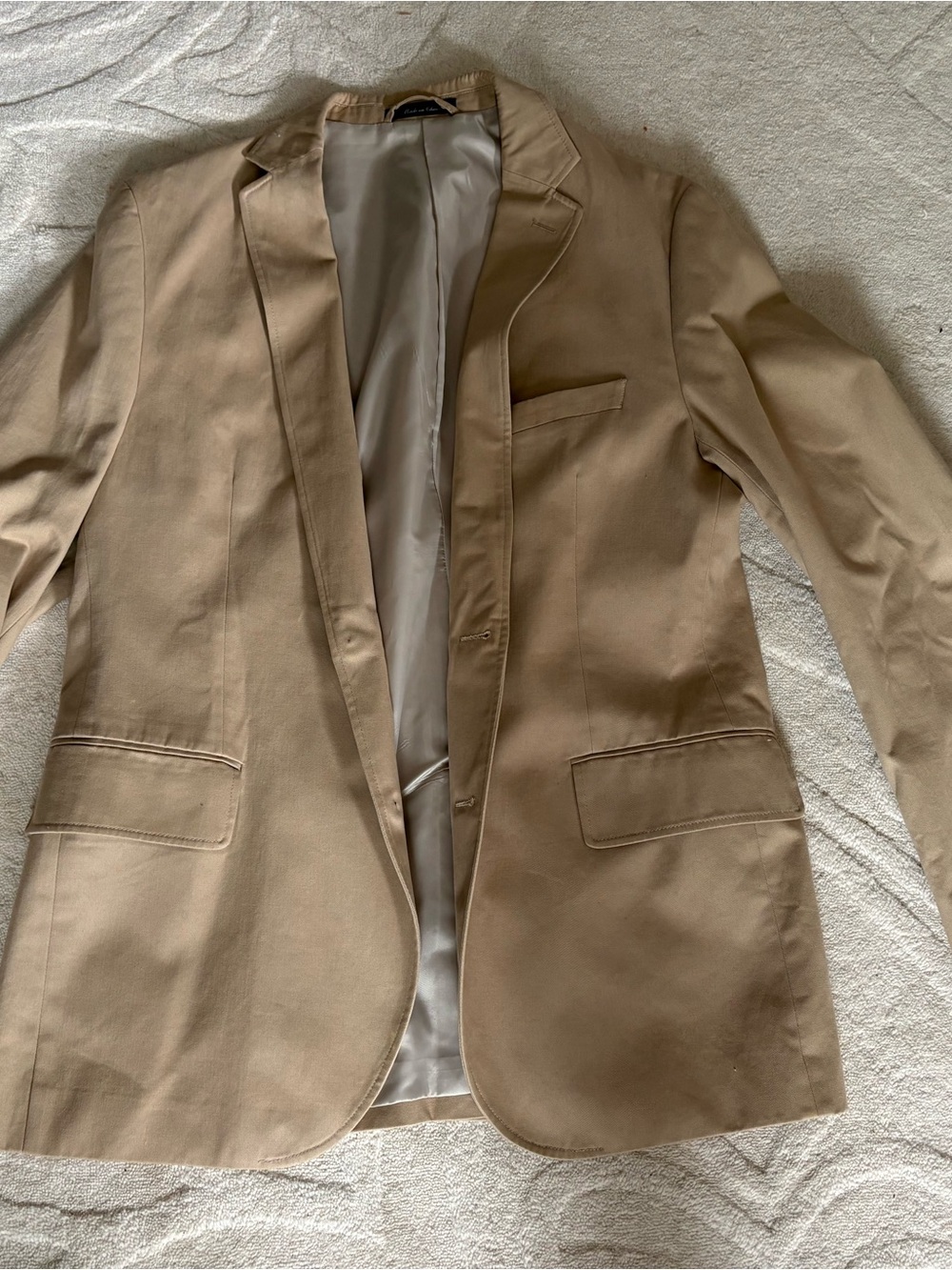 Men's Classic Khaki Blazer